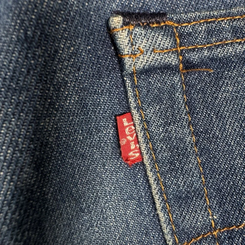 Vintage Early 80s Levis 505 0217 Denim Mens Jeans Redtab 28x36 (27x31)